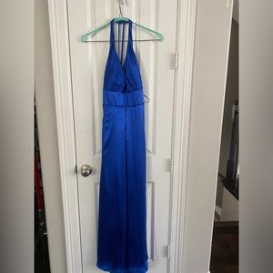 Royal Blue Evening Dress